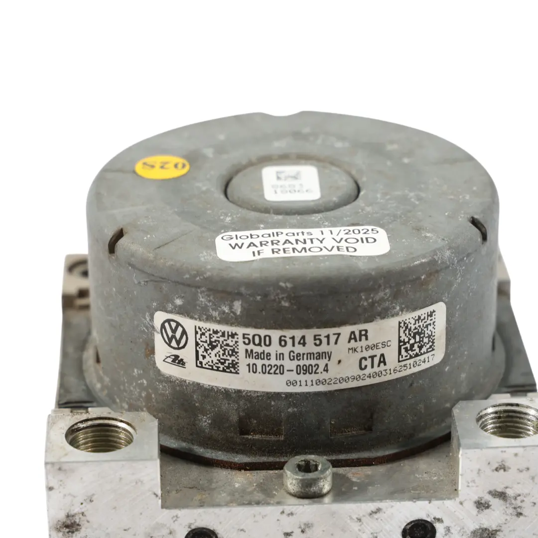 Moduł Sterujący Pompą Hydrauliczną ABS Audi S3 8V 2.0 TFSI do o numerze 5Q0614517AR Moduł Sterujący Pompą Hydrauliczną ABS Audi S3 8V 2.0 TFSI - SKU 5Q0614517AR - Numer Części 5Q0614517AR