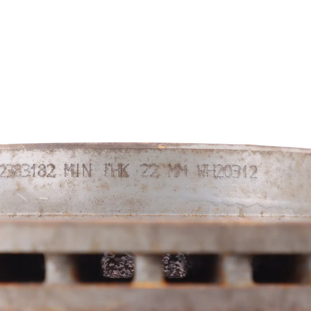 Audi A3 8V Q3 Mk2 Seat Ateca Front Brake Disc Left Right N/O/S Set - SKU 5Q0615301F-1 - Part number 5Q0615301F