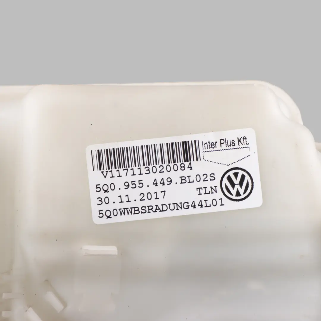Audi A3 S3 8V Serbatoio Liquido Lavavetro 5Q0955448BA - SKU 5Q0955453BA - Numero di parte 5Q0955453BA