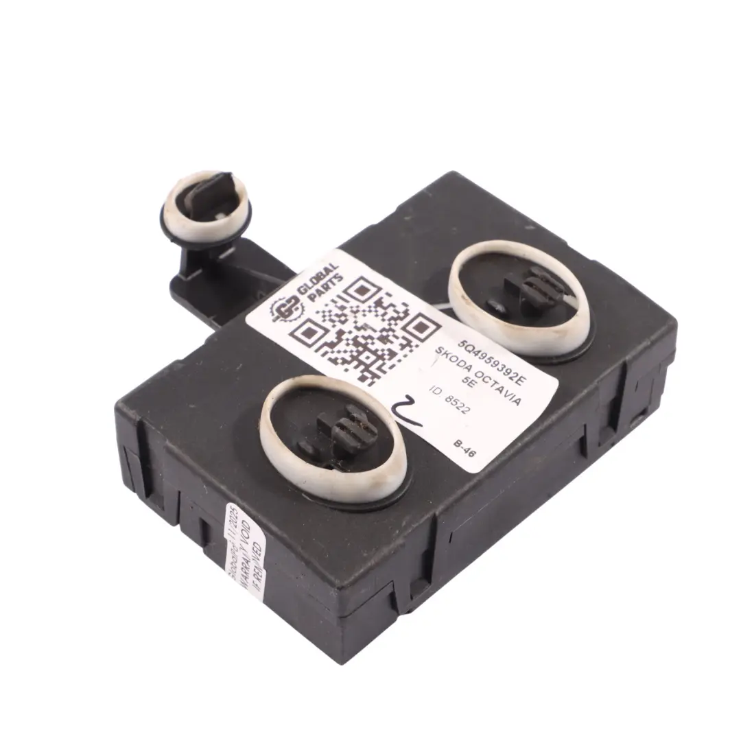 Modulo Porta Anteriore Unità ECU Lato Passeggero per Skoda Octavia 5E con numero di parte 5Q4959392E Skoda Octavia 5E Modulo Porta Anteriore Unità ECU Lato Passeggero - SKU 5Q4959392E - Numero di parte 5Q4959392E