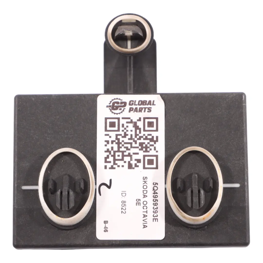 Skoda Octavia 5E Fronttürmodul Steuergerät ECU Fahrerseite - SKU 5Q4959393E - Teilenummer 5Q4959393E