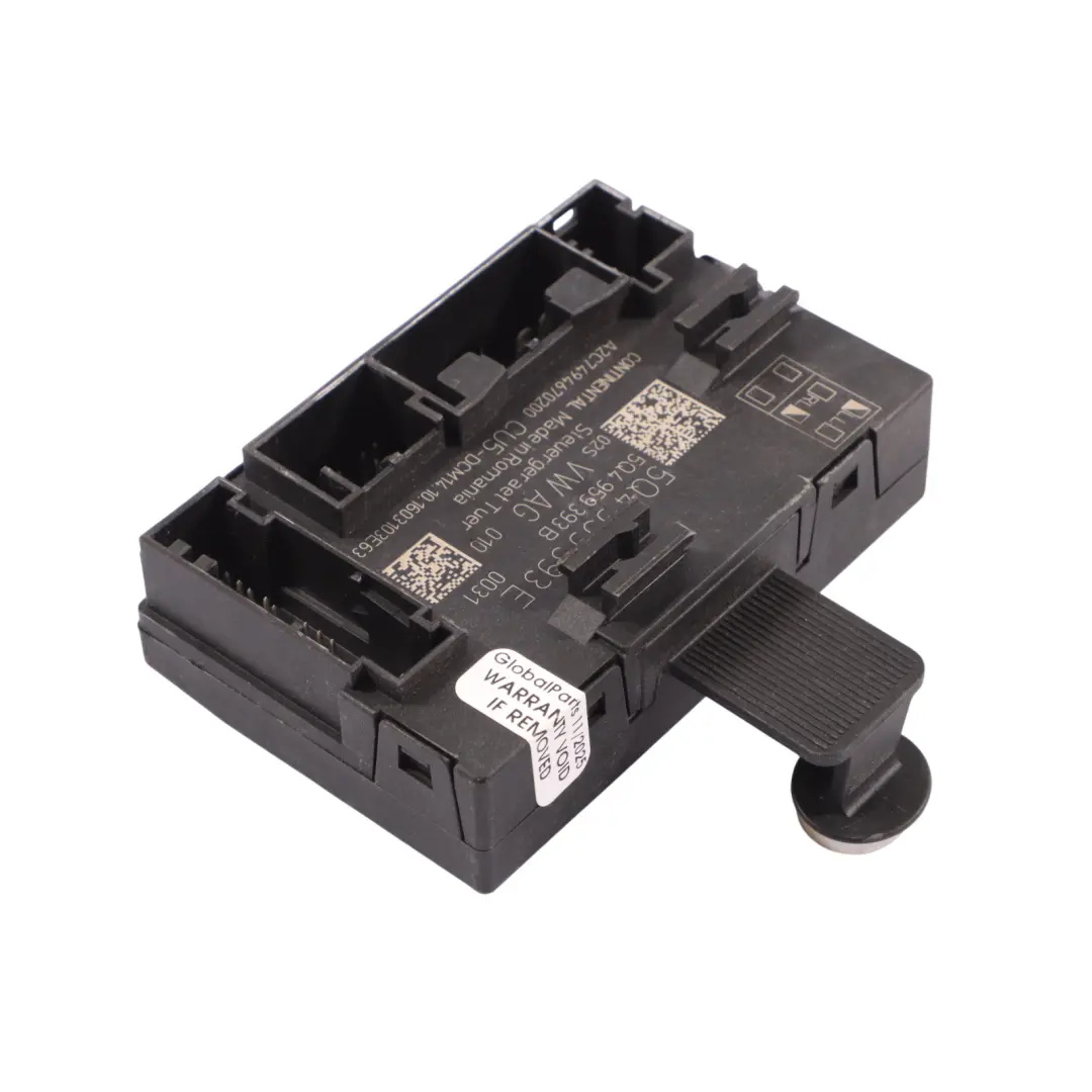 Modulo Porta Anteriore Controllo ECU Lato Guida per Skoda Octavia 5E con numero di parte 5Q4959393E Skoda Octavia 5E Modulo Porta Anteriore Controllo ECU Lato Guida - SKU 5Q4959393E - Numero di parte 5Q4959393E