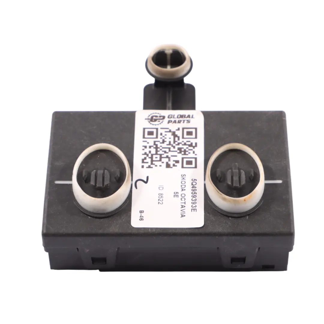 Skoda Octavia 5E Moduł Sterownik Drzwi Przód ECU Strona Kierowcy - SKU 5Q4959393E - Numer Części 5Q4959393E