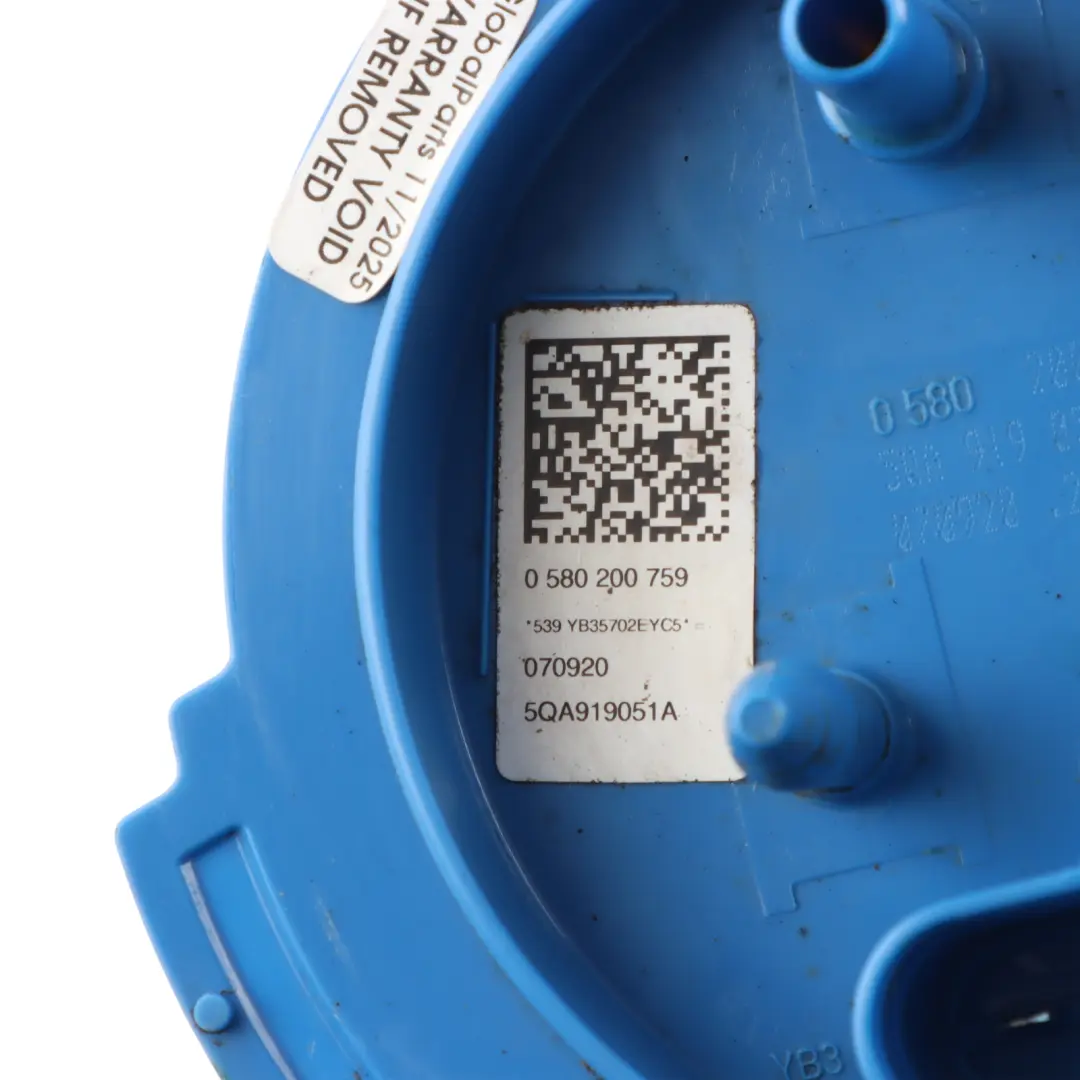Pump Sender Unit to Volkswagen Tiguan AX1 1.5 TSI Fuel with Part number 5QA919051A Volkswagen Tiguan AX1 1.5 TSI Fuel Pump Sender Unit - SKU 5QA919051A - Part number 5QA919051A
