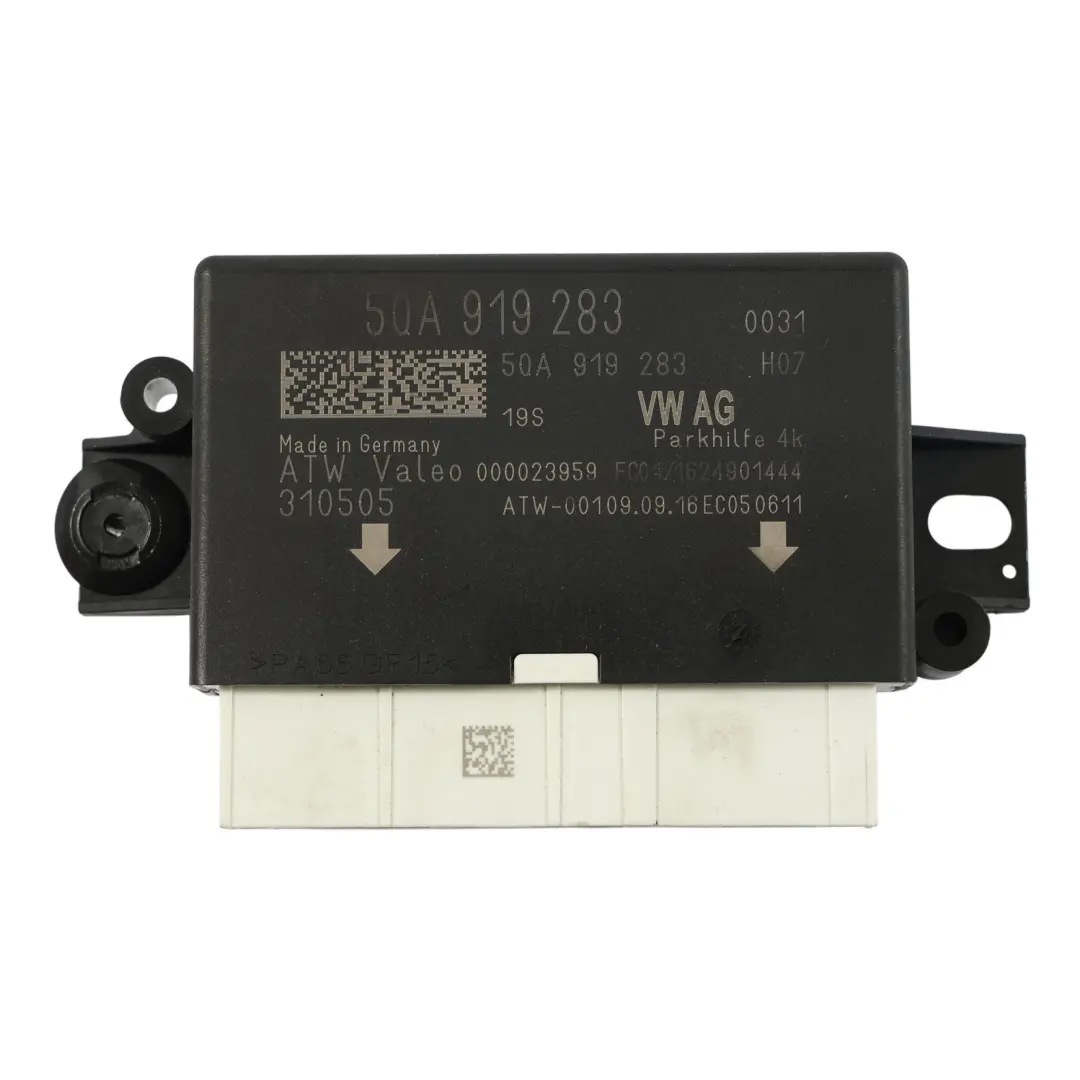 Asistente De Aparcamiento PDC Módulo De Control para Audi A3 S3 8V con número de pieza 5QA919283 Audi A3 S3 8V Asistente De Aparcamiento PDC Módulo De Control - SKU 5QA919283 - Número de pieza 5QA919283