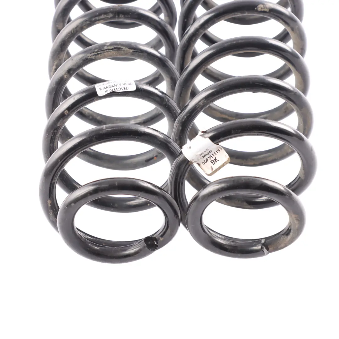 VW Tiguan AX1 Suspension Coil Spring Set Rear Left Right N/O/S - SKU 5QF511115BK - Part number 5QF511115BK