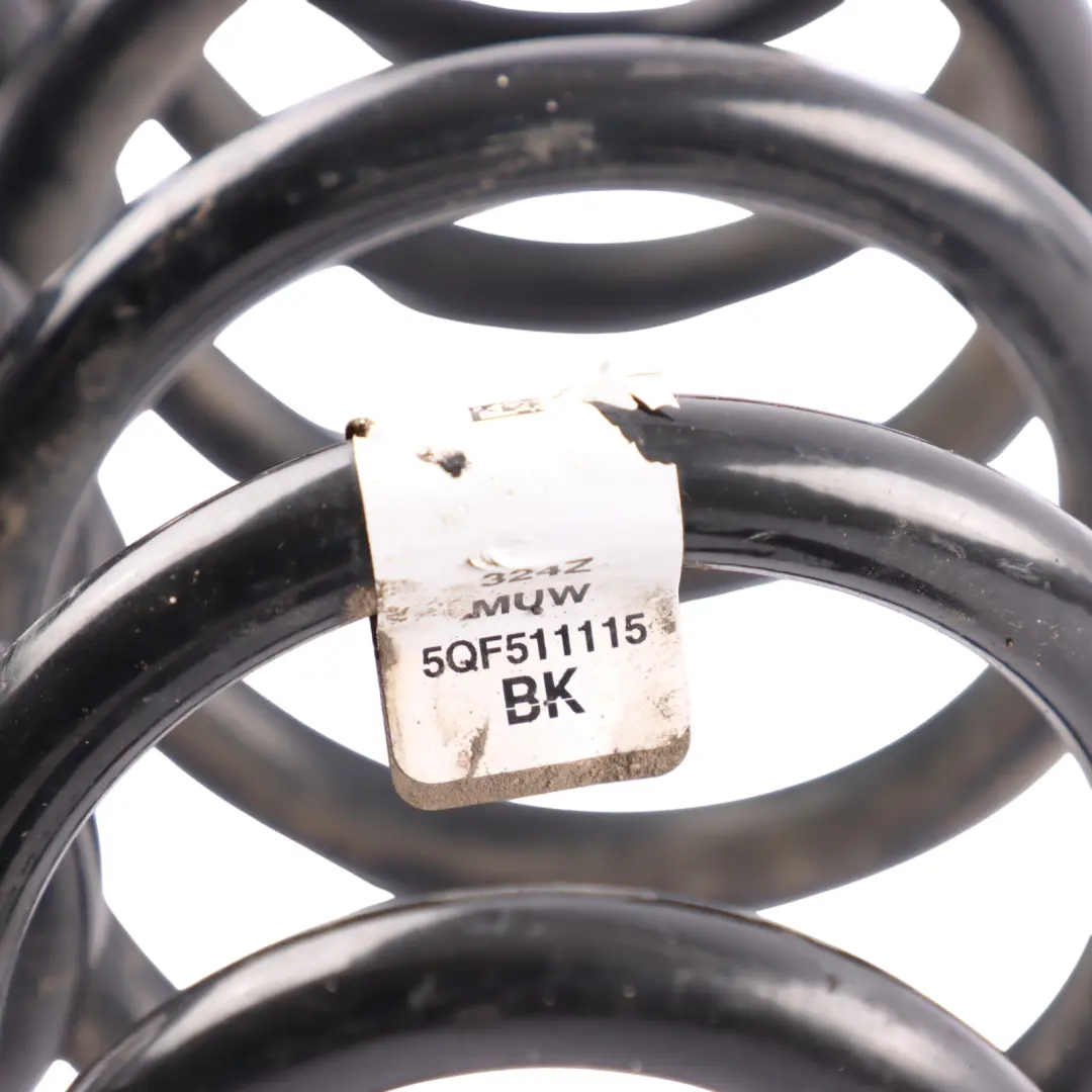 Suspension Coil Spring Set Rear Left Right N/O/S to VW Tiguan AX1 with Part number 5QF511115BK VW Tiguan AX1 Suspension Coil Spring Set Rear Left Right N/O/S - SKU 5QF511115BK - Part number 5QF511115BK