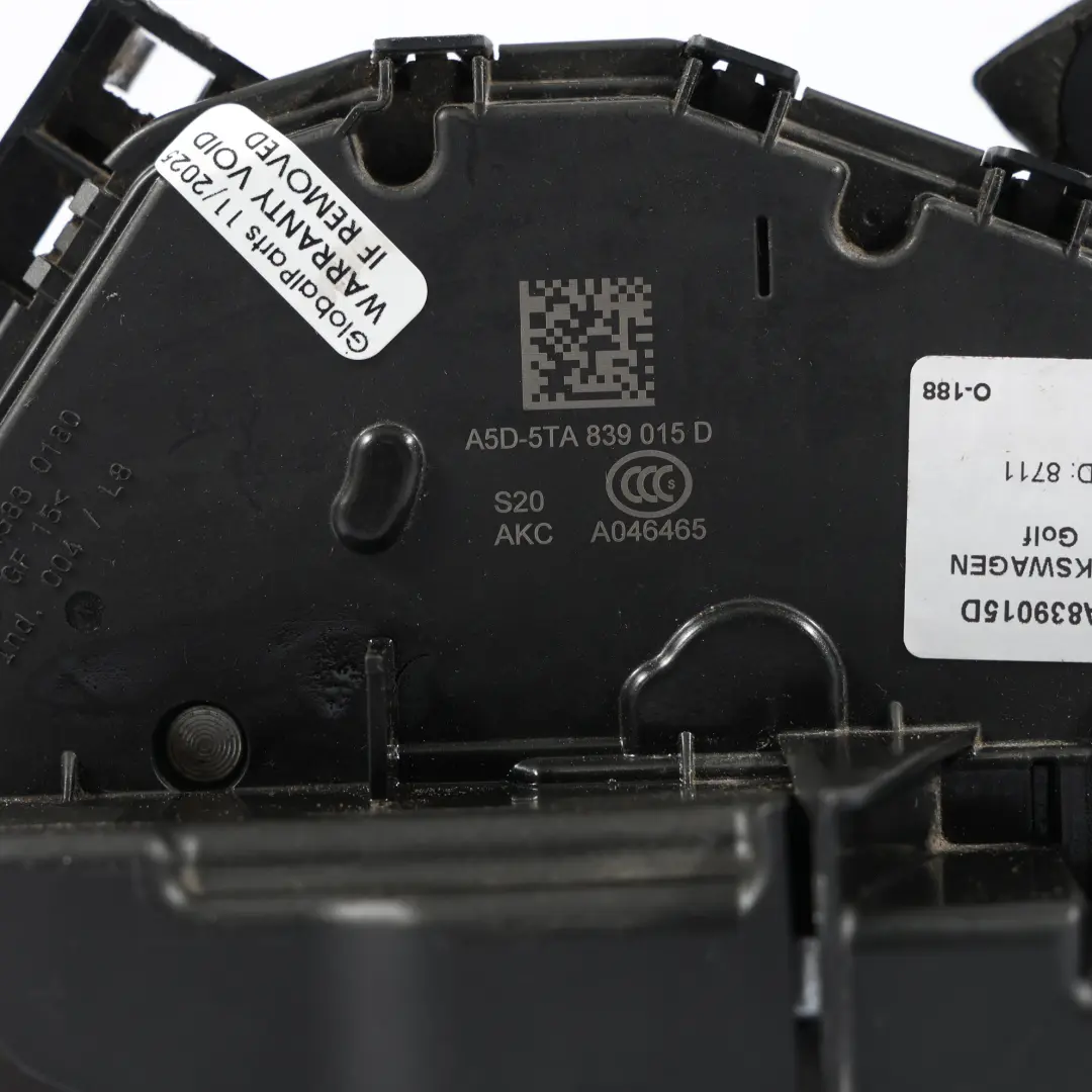 Mk6 5Dr Rear Door Lock Mechanism Actuator Left N/S to VW Golf Mk7 Polo with Part number 5TA839015D VW Golf Mk7 Polo Mk6 5Dr Rear Door Lock Mechanism Actuator Left N/S - SKU 5TA839015D - Part number 5TA839015D