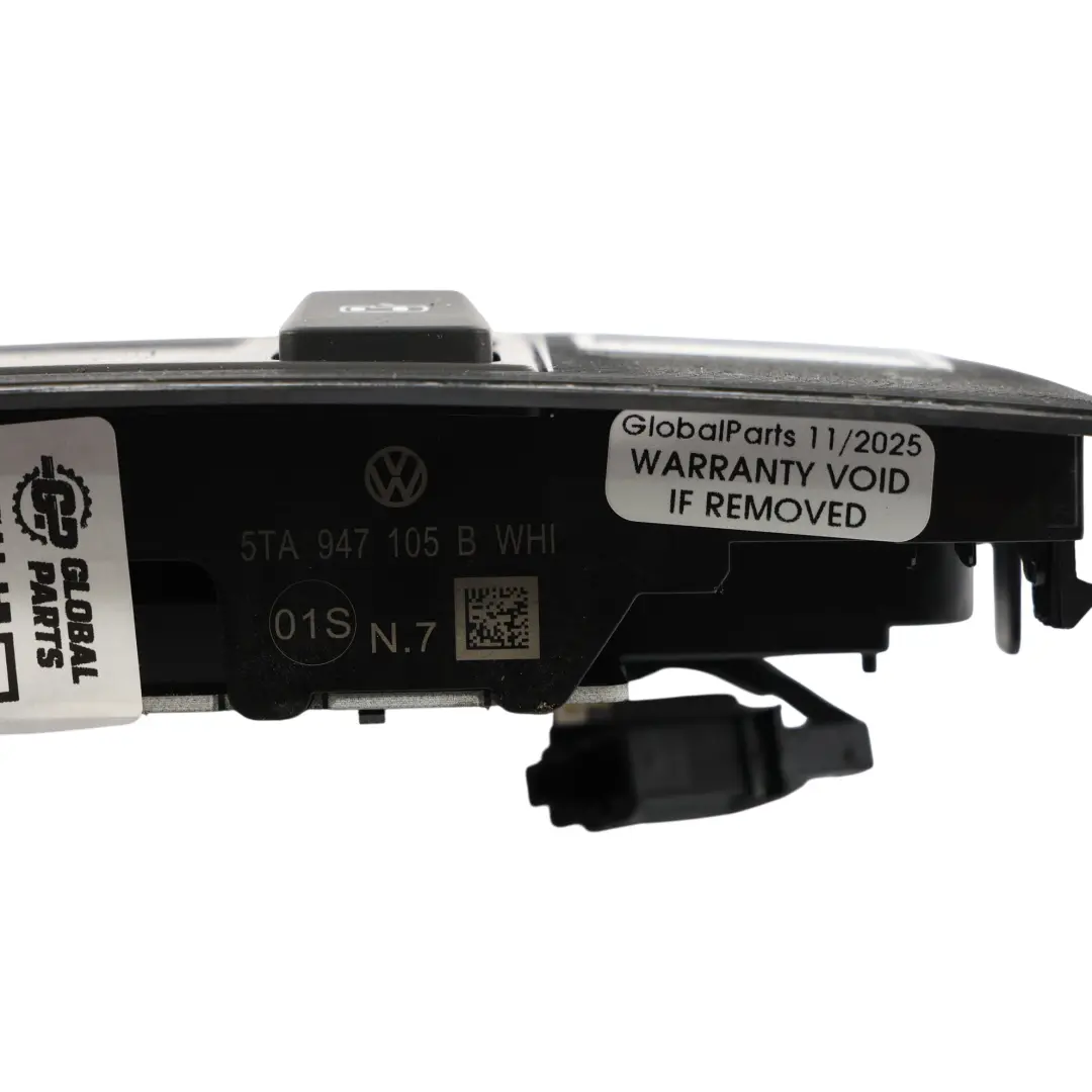 Plafonnier Intérieur Courtoisie Lampe Lecture pour VW Volkswagen Golf Mk7 à propos du numéro de pièce 5TA947105B VW Volkswagen Golf Mk7 Plafonnier Intérieur Courtoisie Lampe Lecture - SKU 5TA947105B - Numéro de pièce 5TA947105B