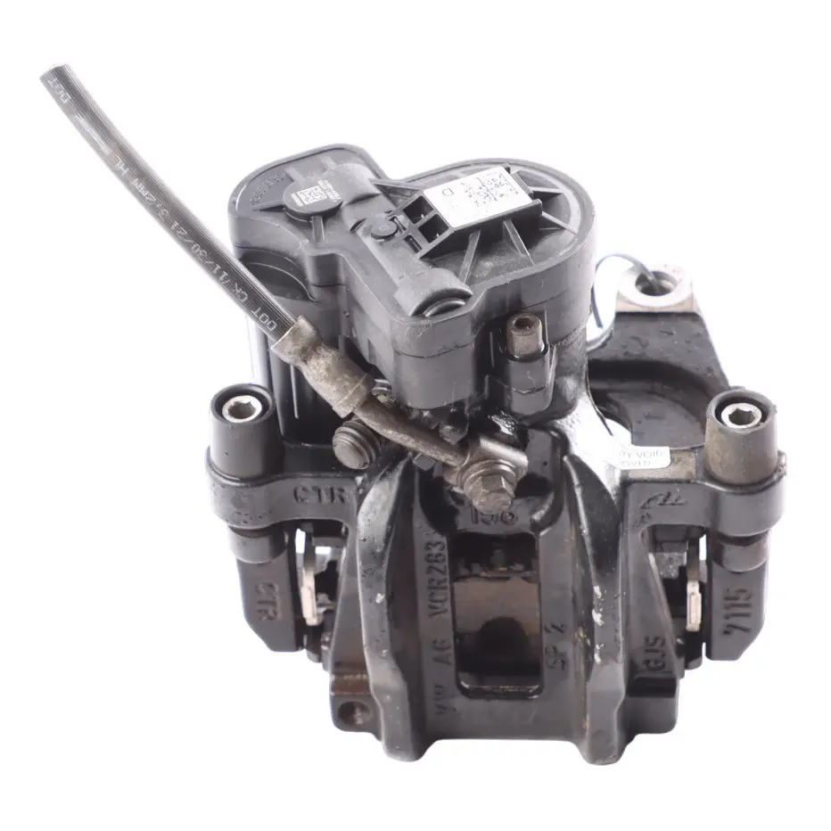 8Y Rear Brake Caliper Right O/S Wheel Brake Housing Black to Audi A3 S3 with Part number 5WA615424D Audi A3 S3 8Y Rear Brake Caliper Right O/S Wheel Brake Housing Black - SKU 5WA615424D - Part number 5WA615424D