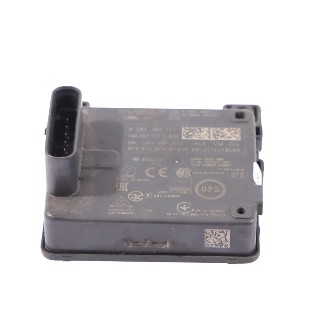 8Y Modulo Controllo Sensore Radar Cruise Control Adattivo per Audi A3 con numero di parte 5WA907572B Audi A3 8Y Modulo Controllo Sensore Radar Cruise Control Adattivo - SKU 5WA907572B - Numero di parte 5WA907572B