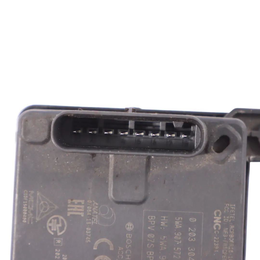 Audi A3 8Y Adaptiver Tempomat Radar Sensor Steuergerät - SKU 5WA907572B - Teilenummer 5WA907572B