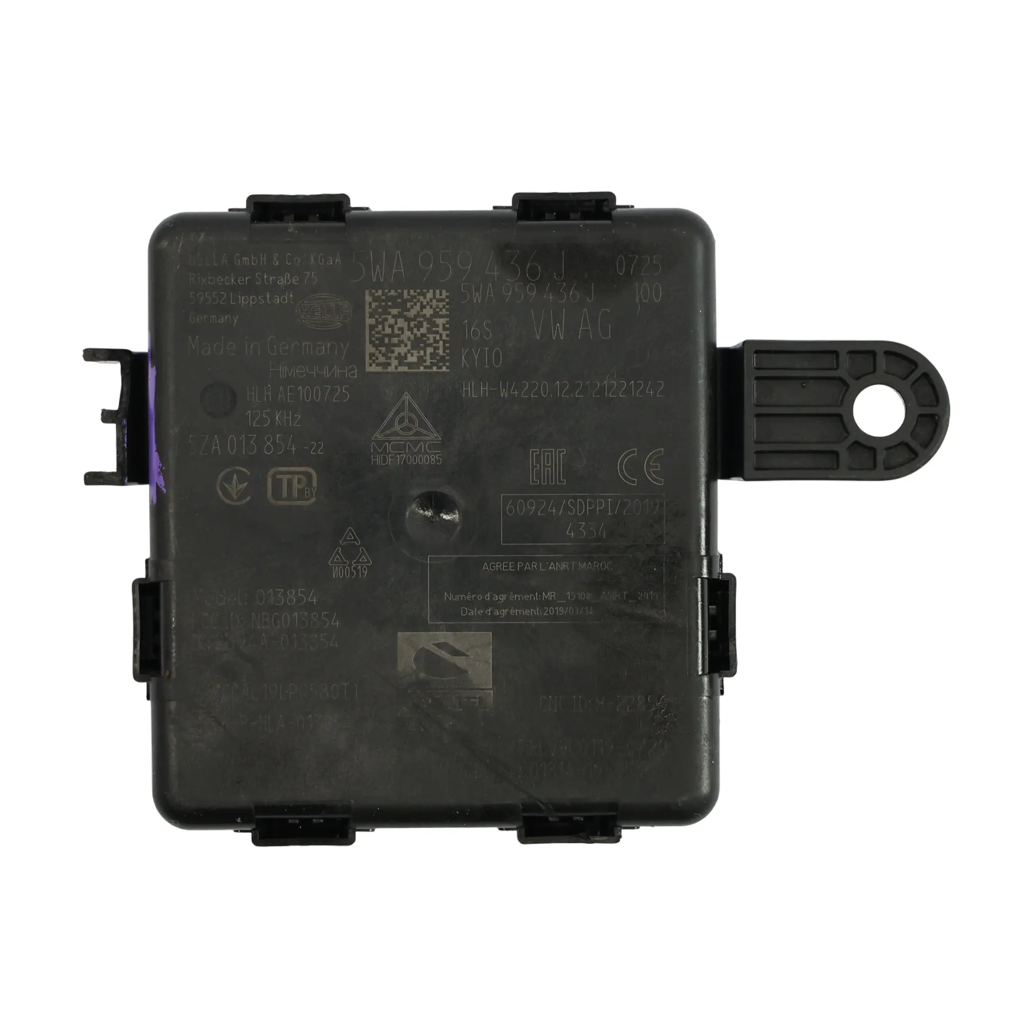 Audi A3 RS3 8Y Keyless Go Module ECU Entry Control Unit 5WA959436J