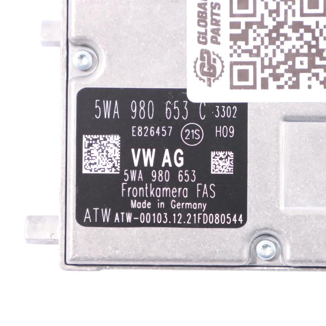 8Y Telecamera Anteriore FAS Controlo Assistenza Corsia per Audi A3 S3 RS3 con numero di parte 5WA980653C Audi A3 S3 RS3 8Y Telecamera Anteriore FAS Controlo Assistenza Corsia - SKU 5WA980653C - Numero di parte 5WA980653C