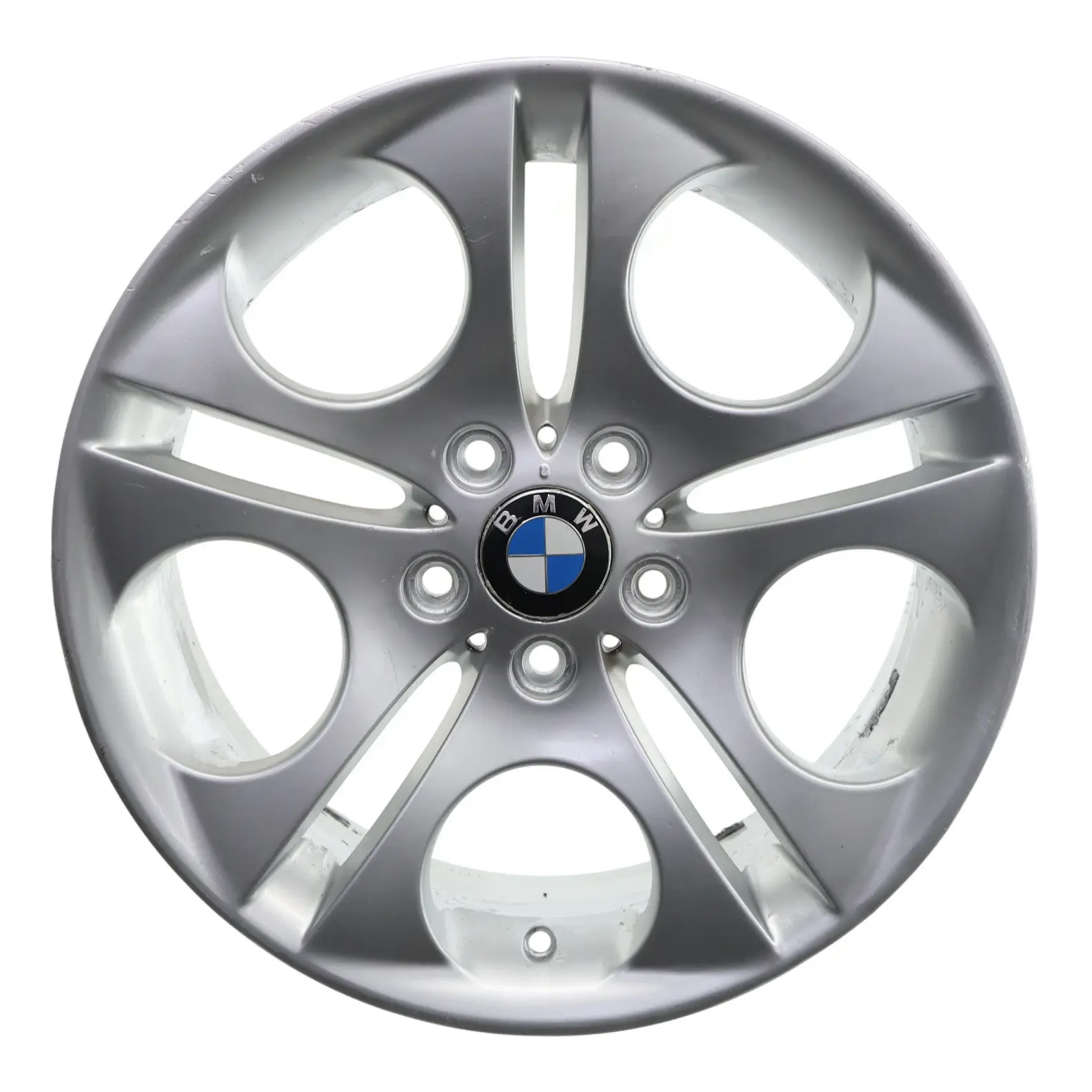 BMW Z4 E85 Front Silver Wheel Alloy Rim 18" Ellipsoid Styling 107 8J ET:47