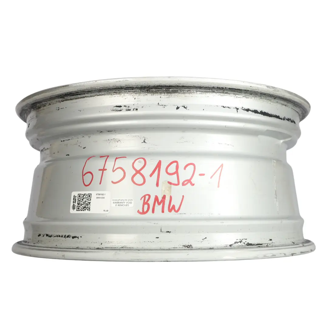 BMW Z4 E85 Felga Aluminiowa Przednia Srebrna 18" Elipsoidalny 107 8J ET:47 - SKU 6758192-1 - Numer Części 6758192