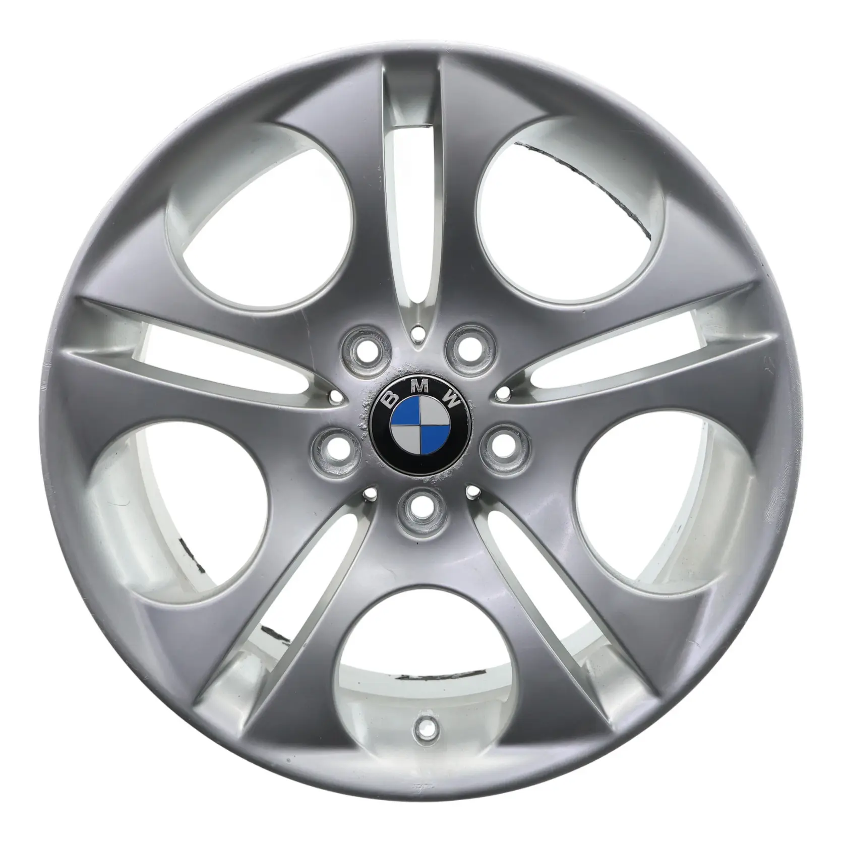 BMW Z4 E85 Felga Aluminiowa Tylna 18" Srebrna Elipsoidalny 107 8,5J ET:50