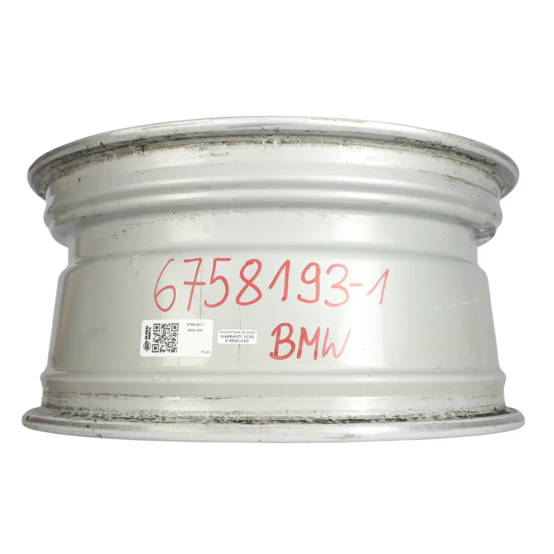 BMW Z4 E85 Rear Wheel Alloy Rim 18" Silver Ellipsoid Styling 107 8,5J ET:50 - SKU 6758193-1 - Part number 6758193