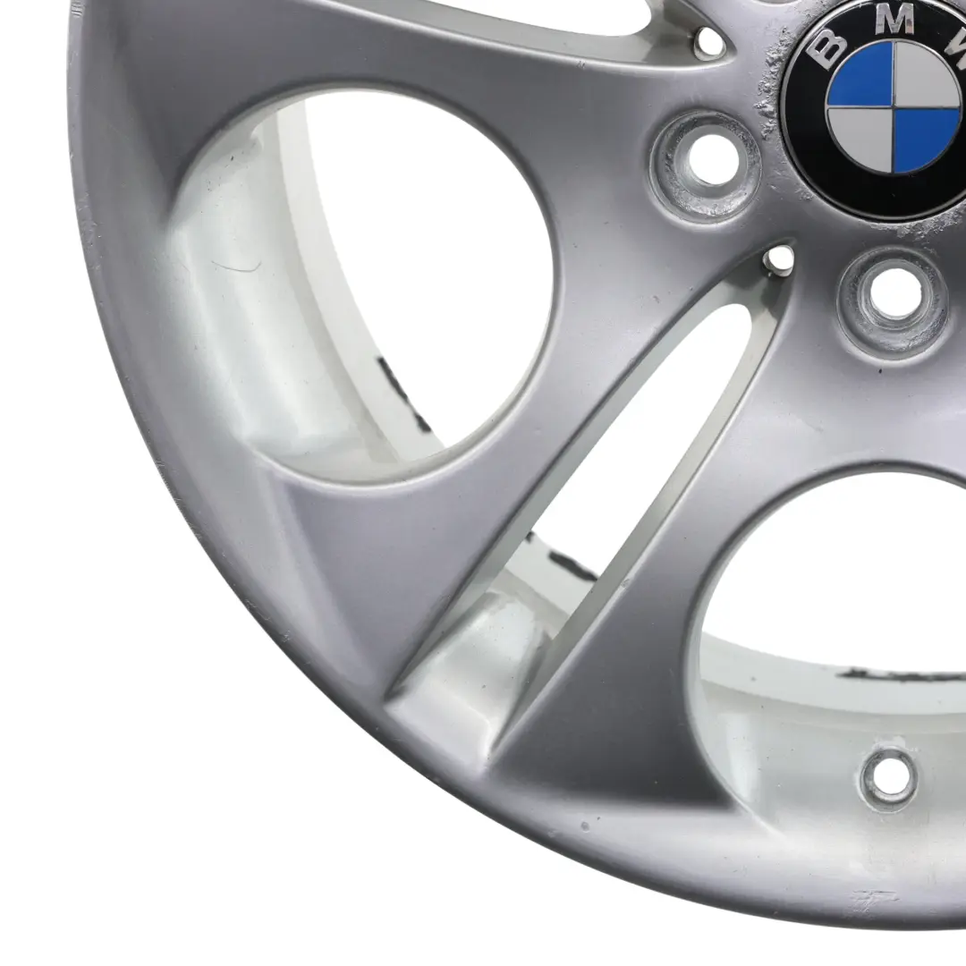 Alloy Rim 18" Silver Ellipsoid Styling 107 8,5J ET:50 to BMW Z4 E85 Rear Wheel with Part number 6758193 BMW Z4 E85 Rear Wheel Alloy Rim 18" Silver Ellipsoid Styling 107 8,5J ET:50 - SKU 6758193-1 - Part number 6758193