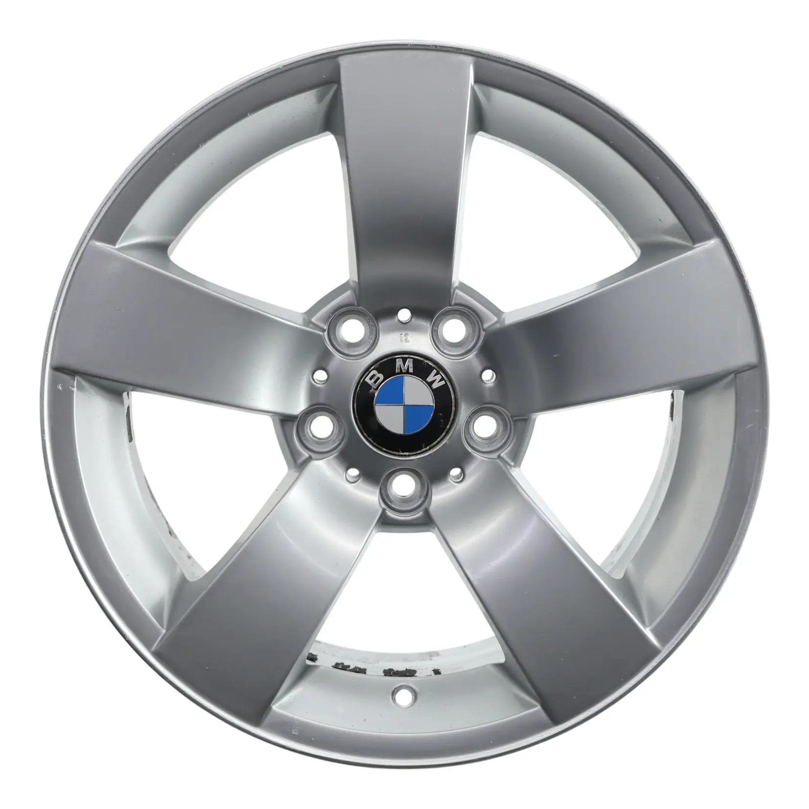 BMW E60 E61 Jante Alliage Argentée 17" Rayons Étoile 122 8J ET:20 6760615
