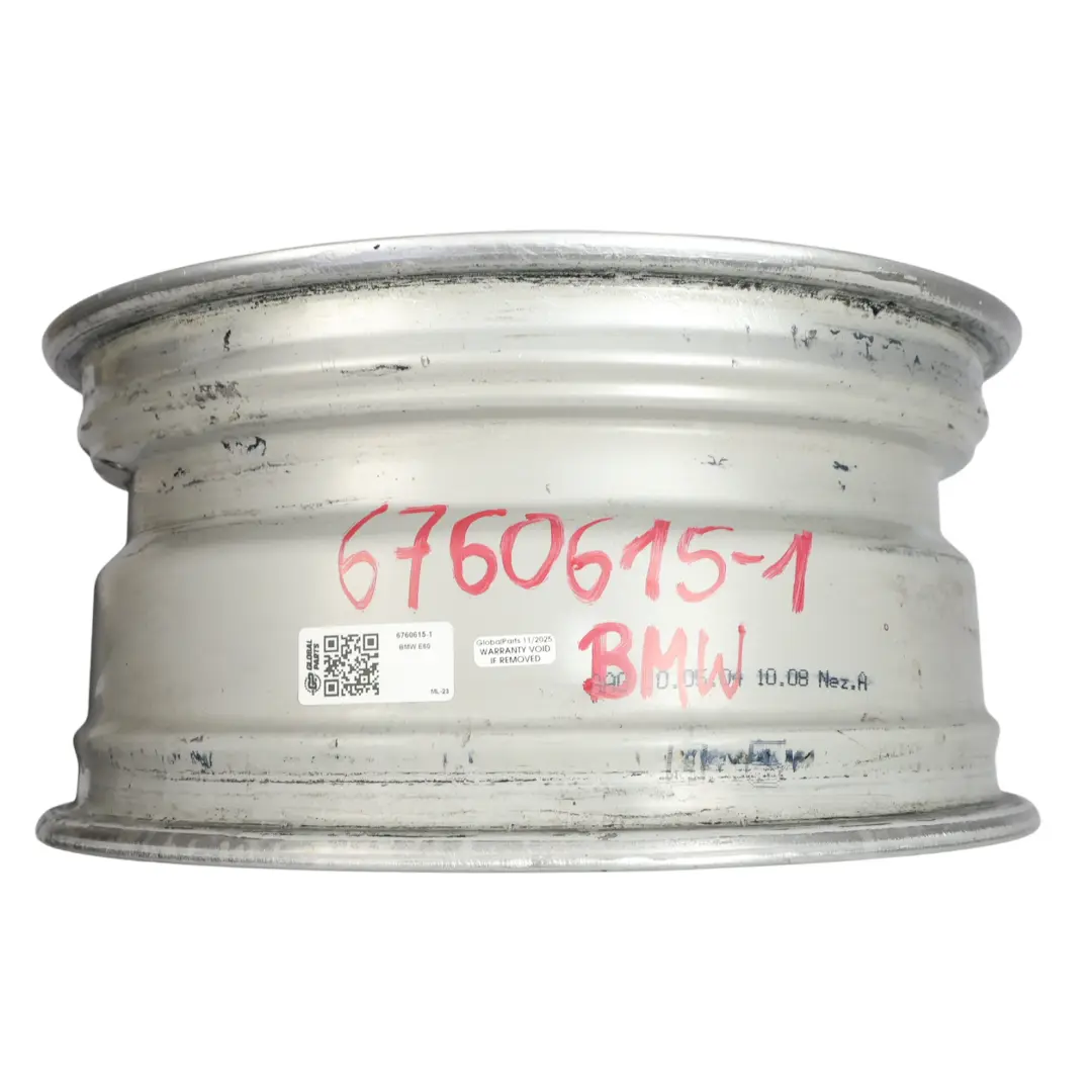 Felga Aluminiowa Srebrna 17" 8J ET:20 do BMW E60 E61 o numerze 6760615 BMW E60 E61 Felga Aluminiowa Srebrna 17" 8J ET:20 - SKU 6760615-1 - Numer Części 6760615