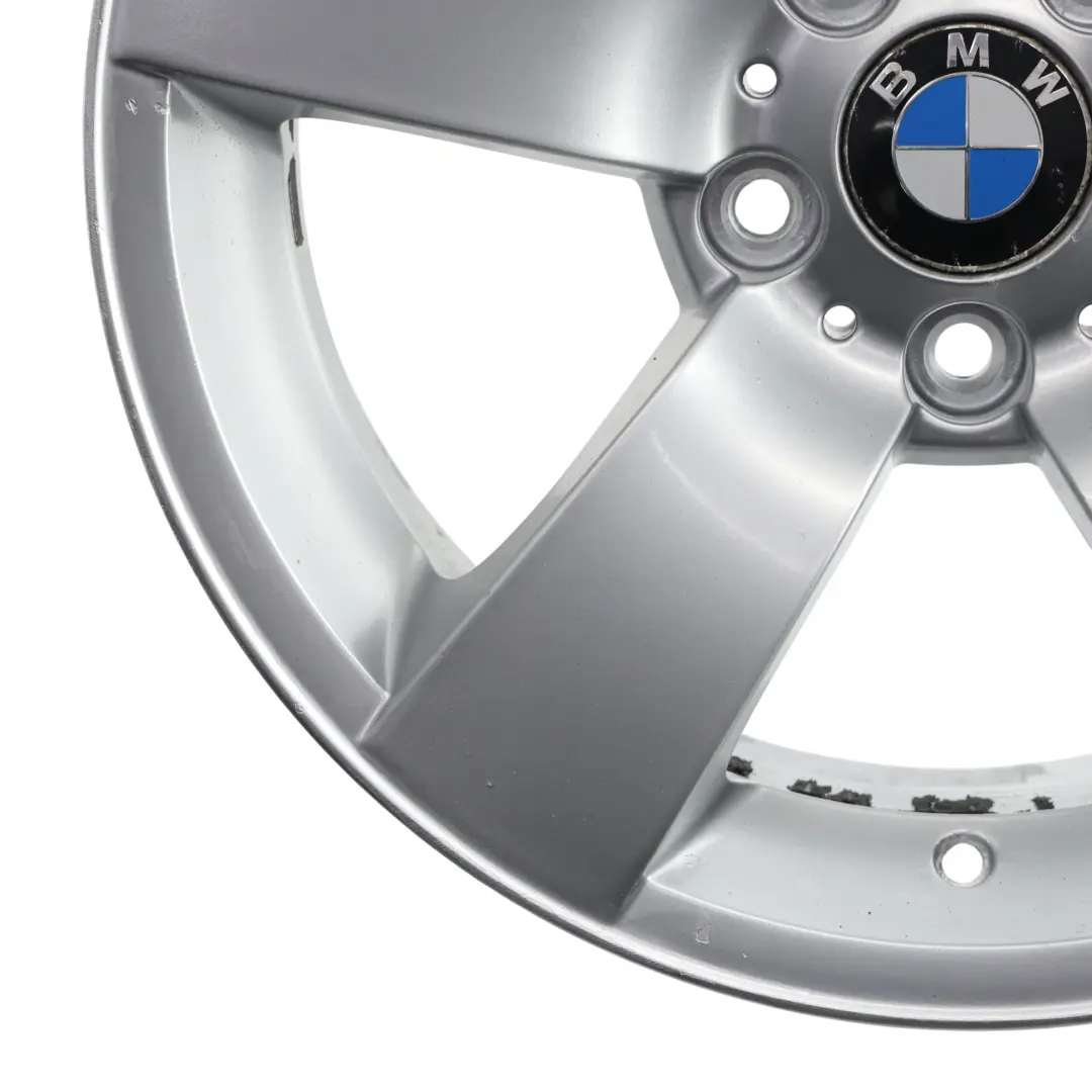 BMW E60 E61 Wheel Rim Alloy Silver 17" Star Spoke 122 8J ET:20 - SKU 6760615-1 - Part number 6760615