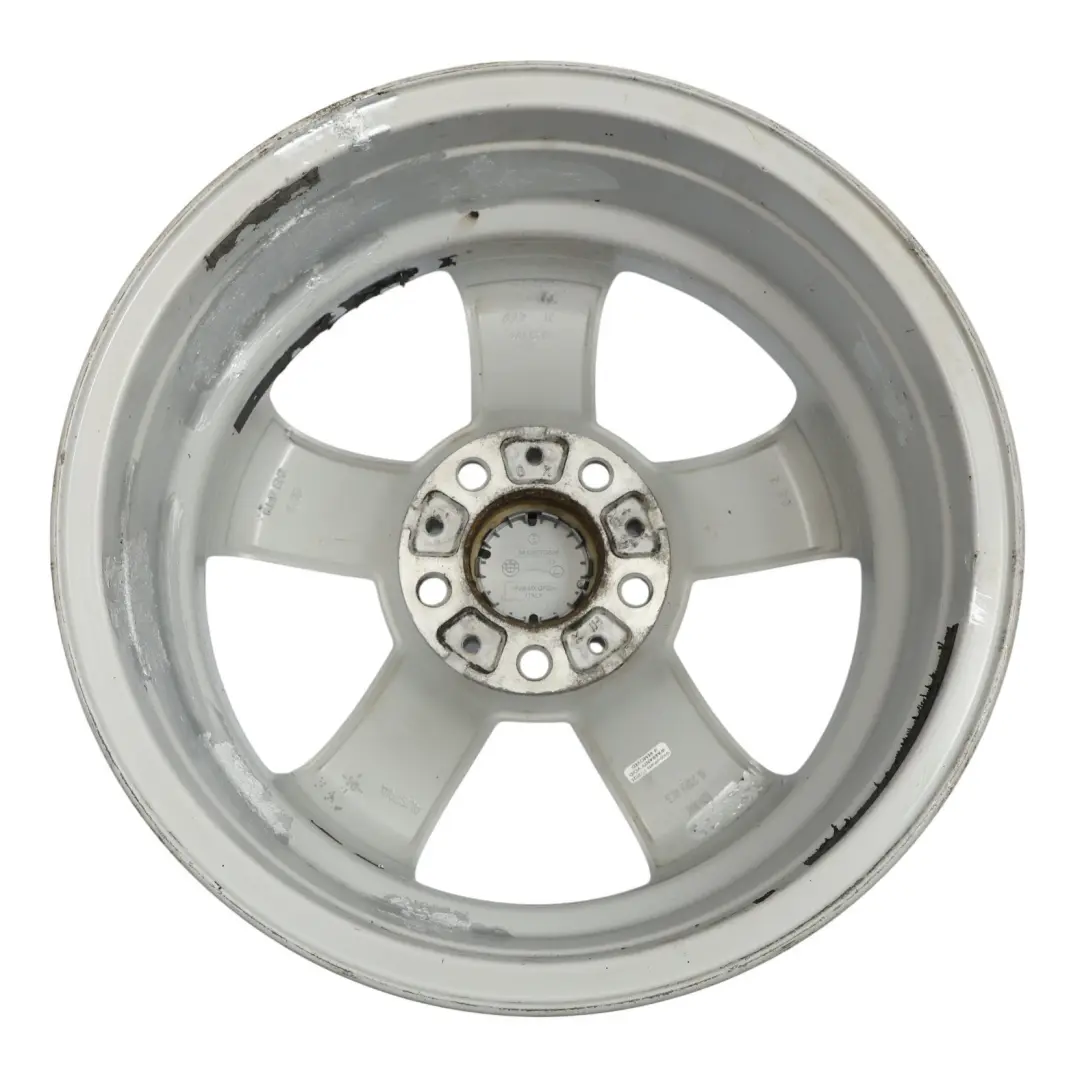 BMW E60 E61 Jante Alliage Argentée 17" ET:20 8J Rayons Étoile 122 - SKU 6760615-2 - Numéro de pièce 6760615