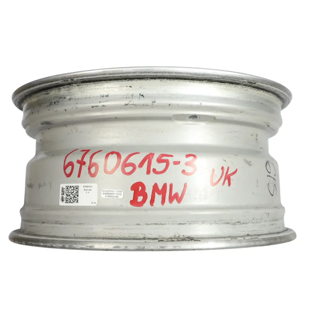 Llanta De aleacion 17" Star Spoke 122 ET:20 8J para BMW E60 E61 con número de pieza 6760615 BMW E60 E61 Llanta De aleacion 17" Star Spoke 122 ET:20 8J - SKU 6760615-3 - Número de pieza 6760615