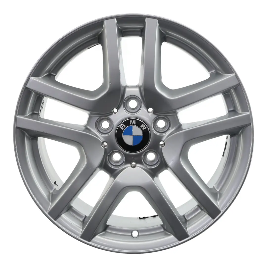 BMW X5 E53 Silver Light Alloy Wheel Rim V spoke 130 17" 7,5J ET:40 - SKU 6761929-3 - Part number 6761929