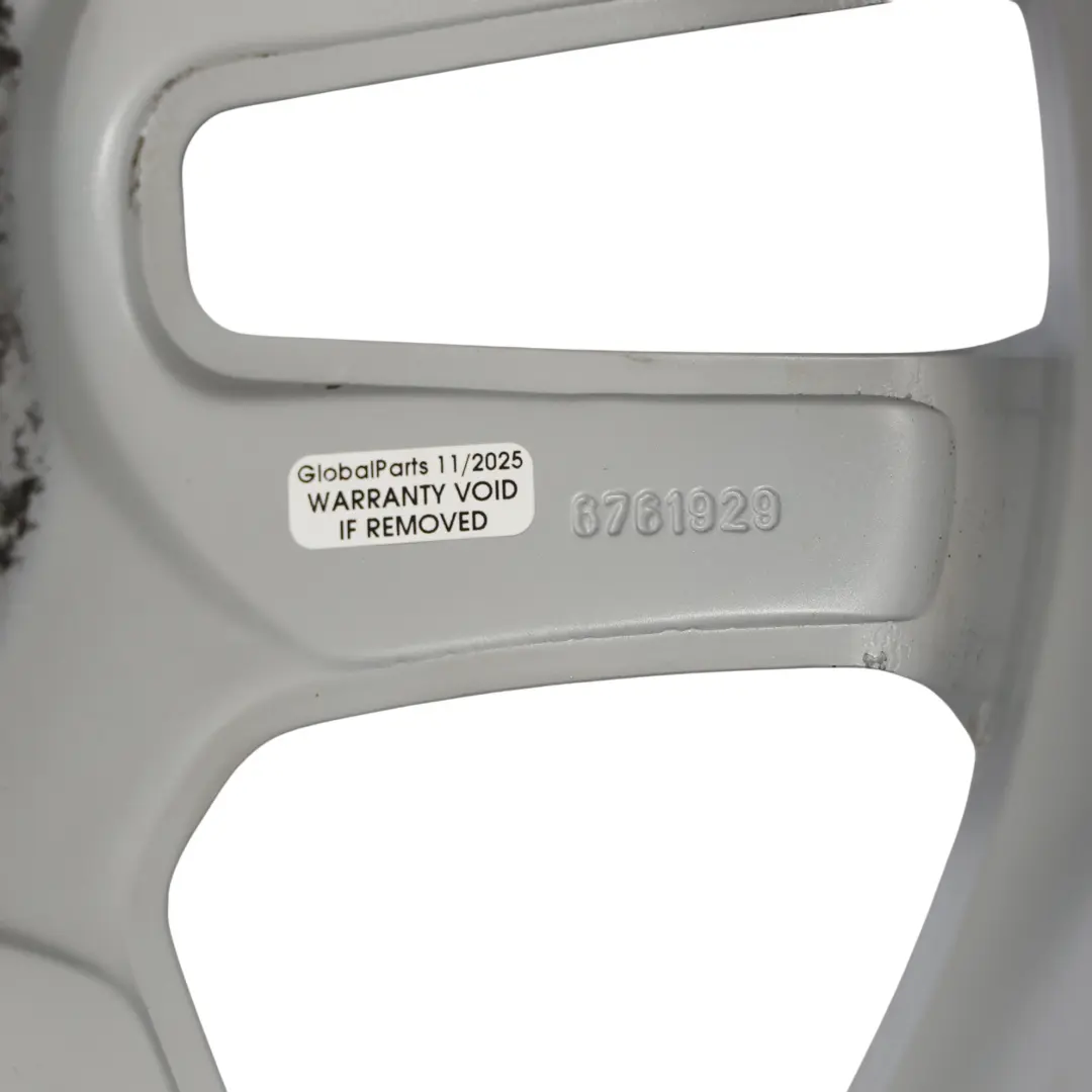 BMW X5 E53 Silver Light Alloy Wheel Rim V spoke 130 17" 7,5J ET:40 - SKU 6761929-3 - Part number 6761929