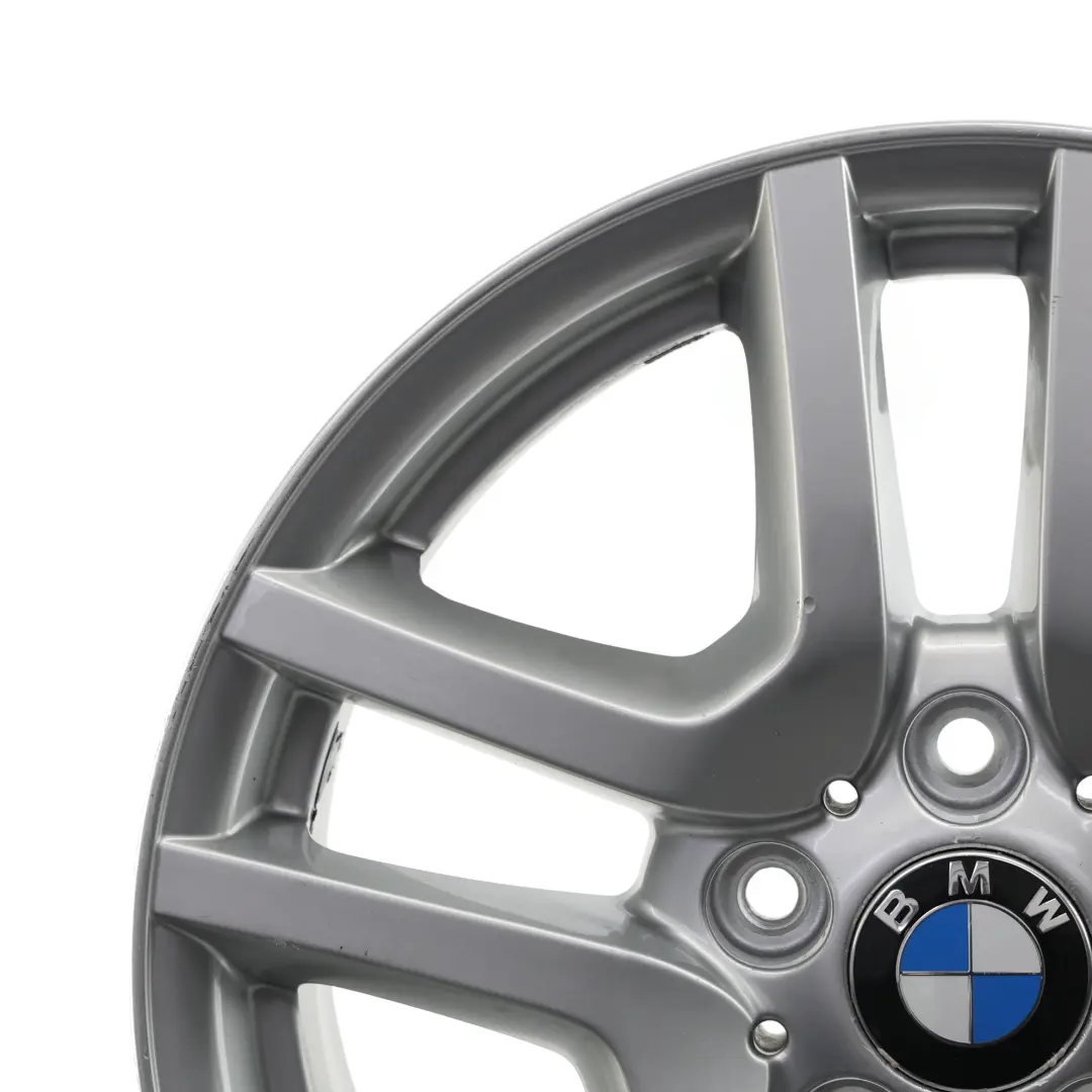 Light Alloy Wheel Rim V spoke 130 17" 7,5J ET:40 to BMW X5 E53 Silver with Part number 6761929 BMW X5 E53 Silver Light Alloy Wheel Rim V spoke 130 17" 7,5J ET:40 - SKU 6761929-3 - Part number 6761929