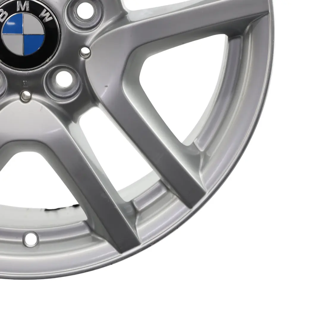 BMW X5 E53 Silver Light Alloy Wheel Rim V spoke 130 17" 7,5J ET:40 - SKU 6761929-3 - Part number 6761929