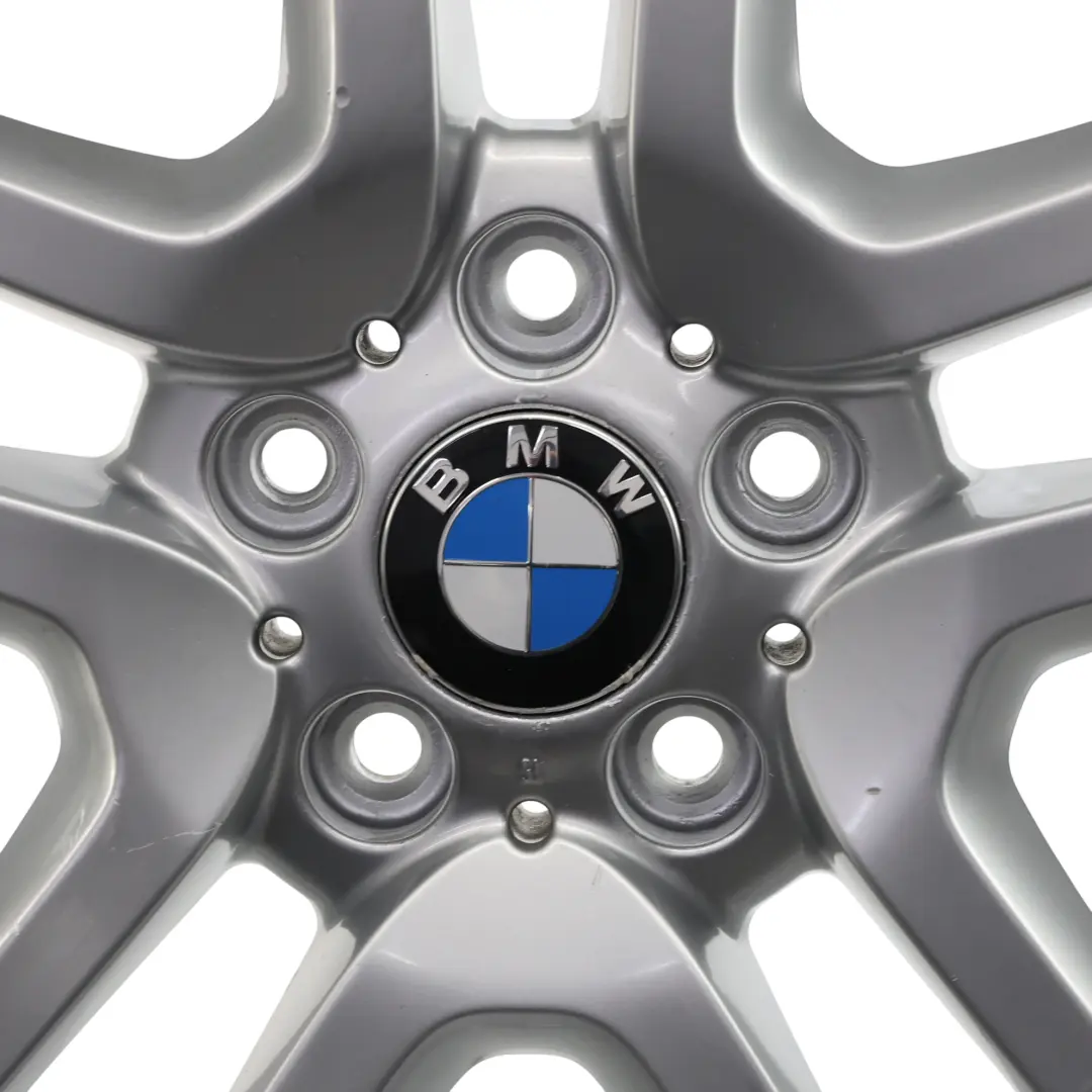 BMW X5 E53 Silver Light Alloy Wheel Rim V spoke 130 17" 7,5J ET:40 - SKU 6761929-3 - Part number 6761929