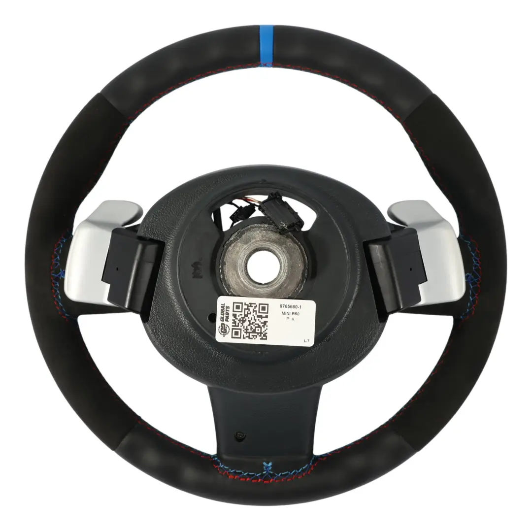 Neuf en Cuir Noir / Alcantara Volant 3 Couleurs Steptronic pour Mini Cooper R50 R53 à propos du numéro de pièce 6765660 Mini Cooper R50 R53 Neuf en Cuir Noir / Alcantara Volant 3 Couleurs Steptronic - SKU 6765660-1 - Numéro de pièce 6765660