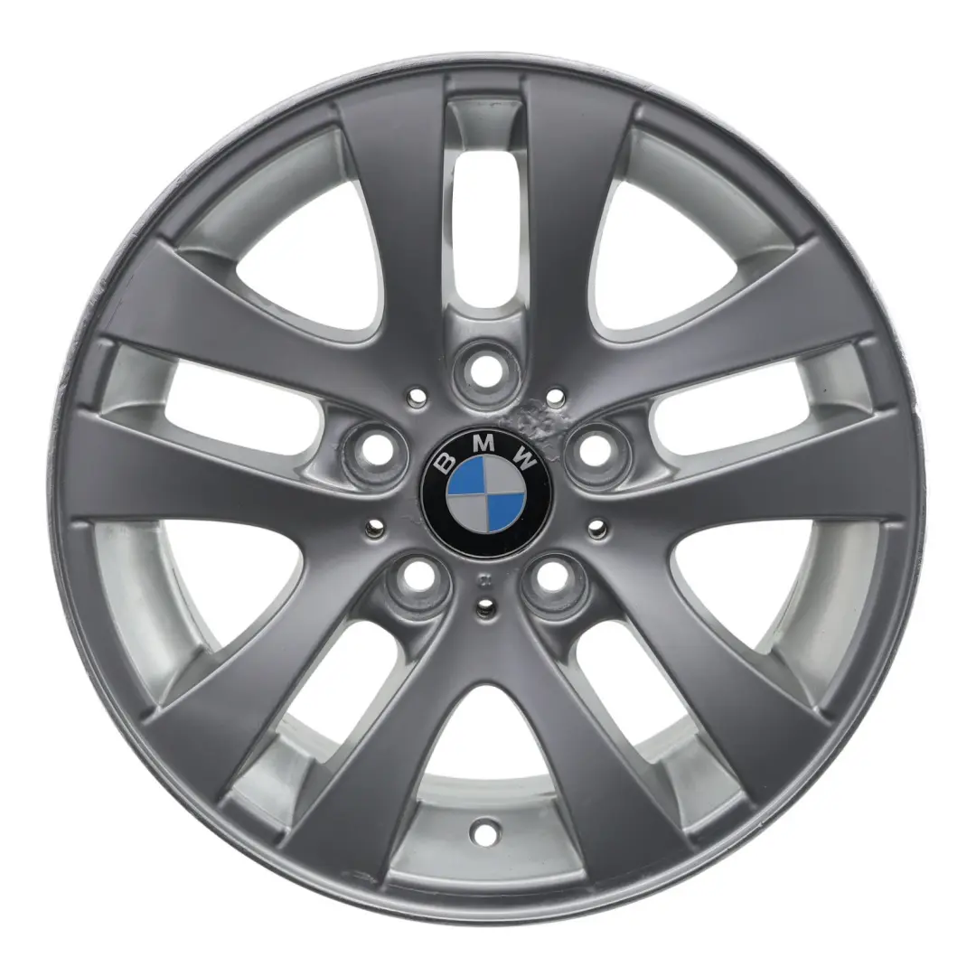 BMW E90 E91 Silver Alloy Wheel Rim 16" Double Spoke 156 7J ET:34 - SKU 6765810-2 - Part number 6765810