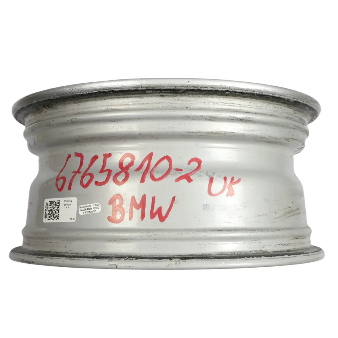 BMW 3 E90 E91 Argent Jantes Alu Alliage 16 " Rayons Doubles 156 7J Et :3 4 - SKU 6765810-2 - Numéro de pièce 6765810