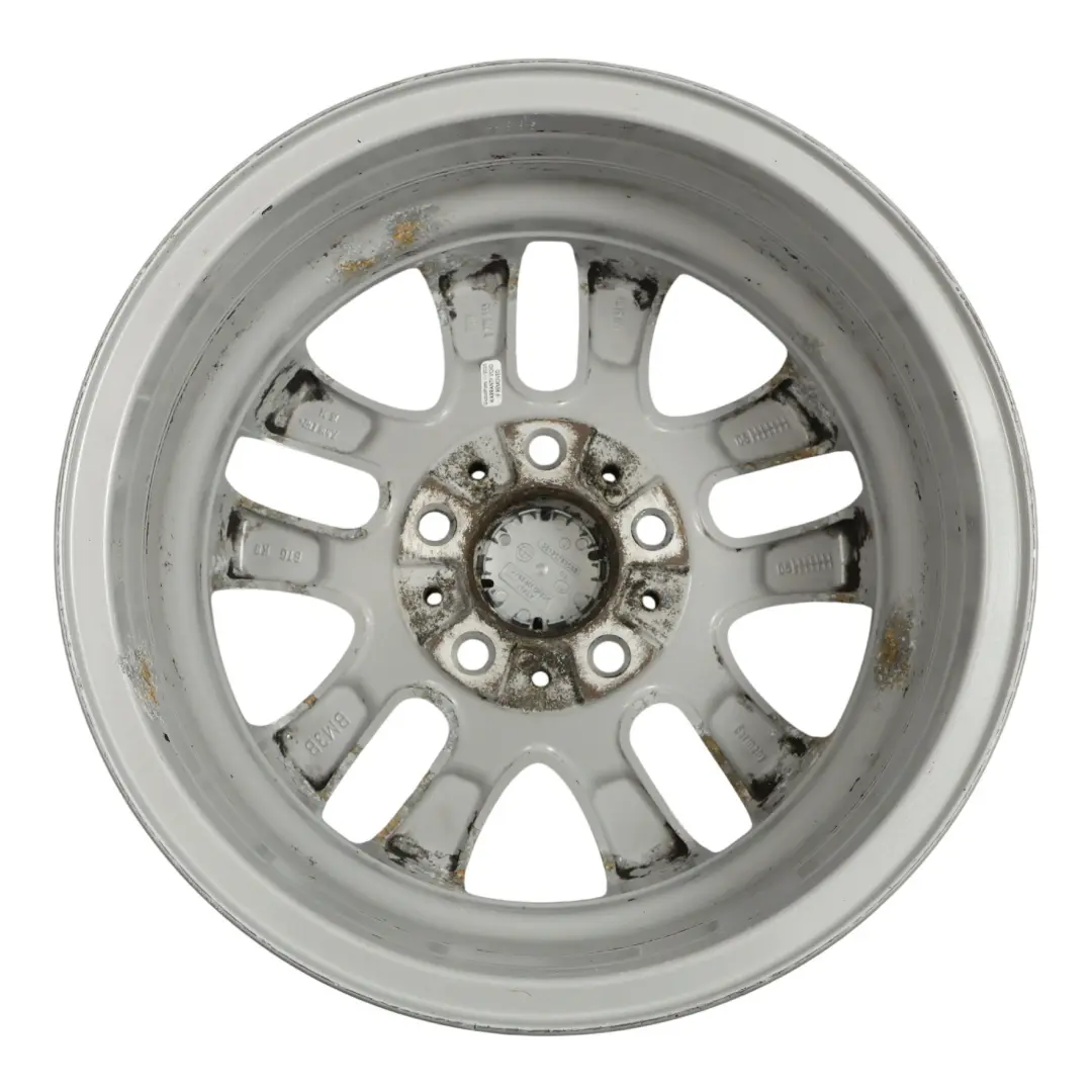 BMW E90 E91 Silver Alloy Wheel Rim 16" Double Spoke 156 7J ET:34 - SKU 6765810-2 - Part number 6765810