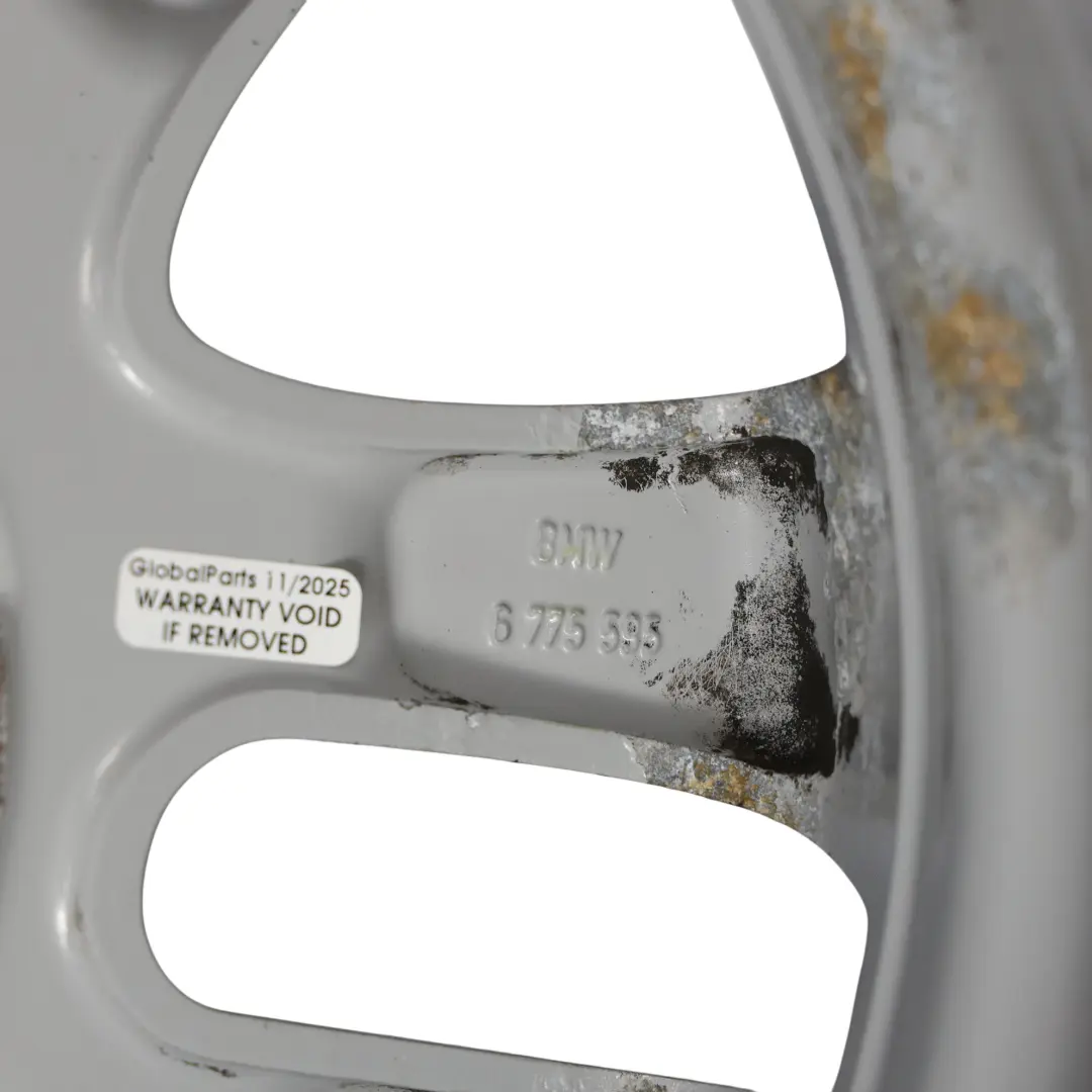 BMW E90 E91 Plata Aluminio Llanta de 16" Rayo Doble 156 7J ET:3 4 - SKU 6765810-2 - Número de pieza 6765810