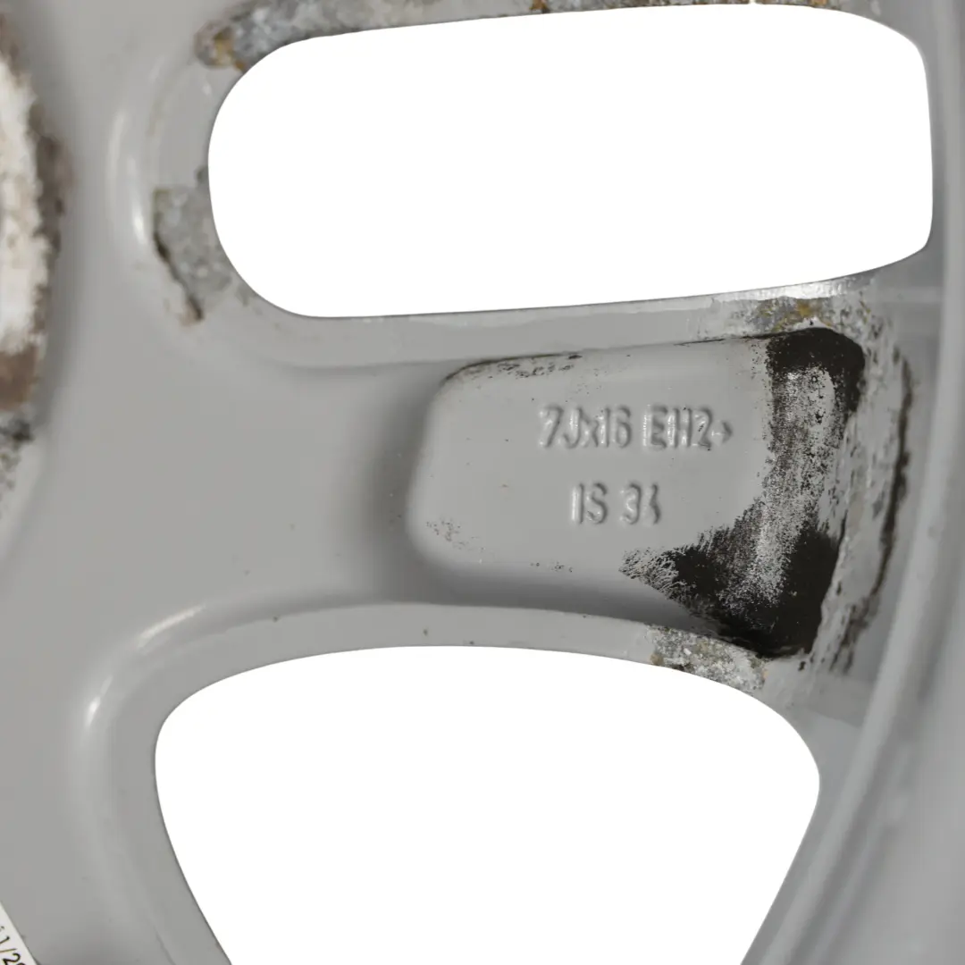 BMW E90 E91 Plata Aluminio Llanta de 16" Rayo Doble 156 7J ET:3 4 - SKU 6765810-2 - Número de pieza 6765810