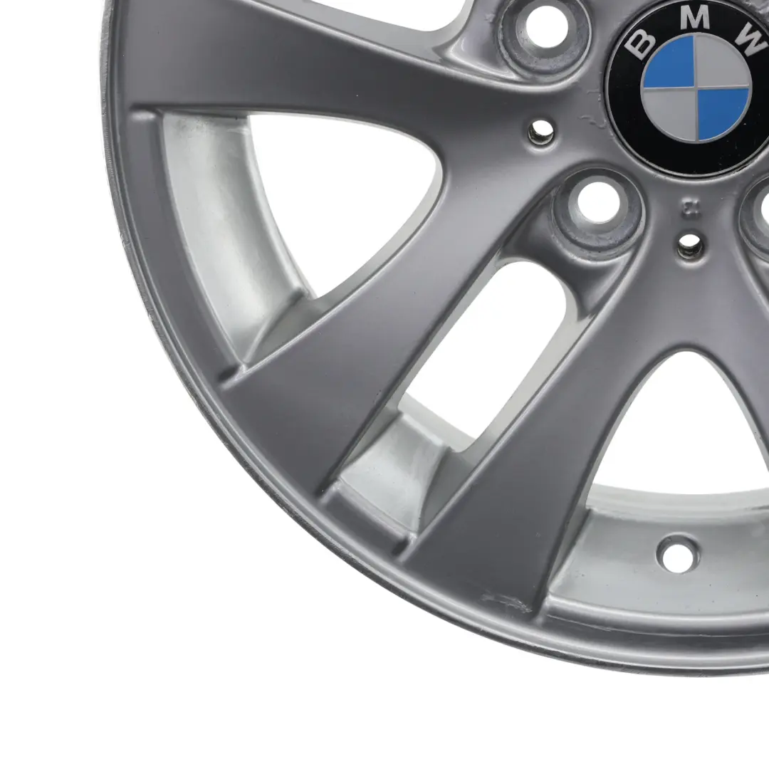 BMW E90 E91 Argento Cerchio AlluMini o Alufelge 16" Doppio Raggio 156 7J - SKU 6765810-2 - Numero di parte 6765810