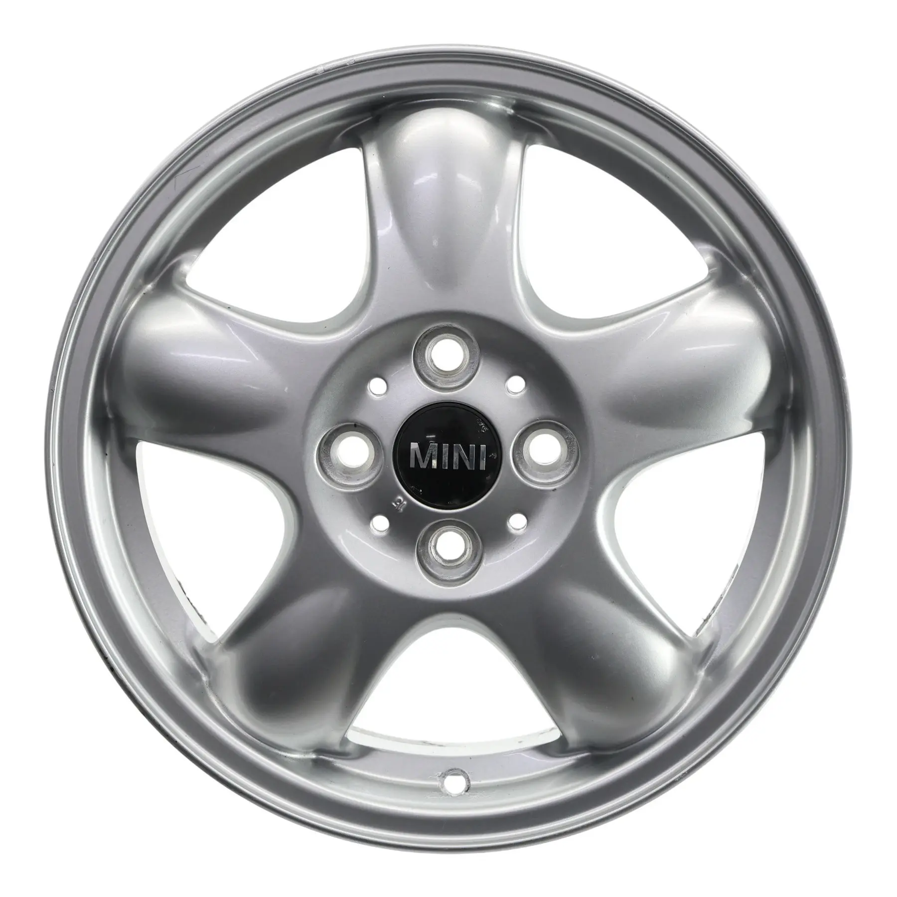 Mini Cooper One R50 R55 R56 Silver Wheel Alloy Rim 15" 5-Start Spooler 100