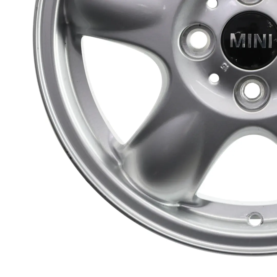 Mini Cooper R50 R56 Jantes Alu Alliage Argent 15" etoile Spooler 100 - SKU 6768498-1 - Numéro de pièce 6768498