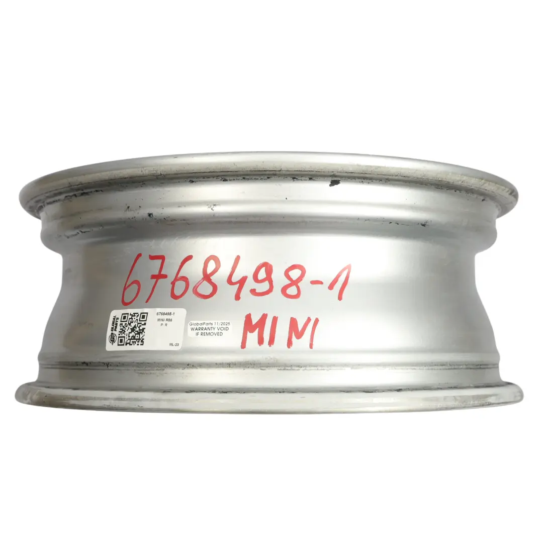 Mini R50 R56 Felga Aluminiowa 15" Srebrna - SKU 6768498-1 - Numer Części 6768498
