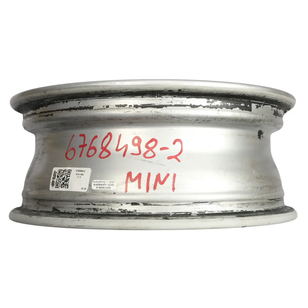 Mini Cooper R50 R56 Alu Felge Alufelge Silber 15" 5 Star Spooler 100 - SKU 6768498-2 - Teilenummer 6768498