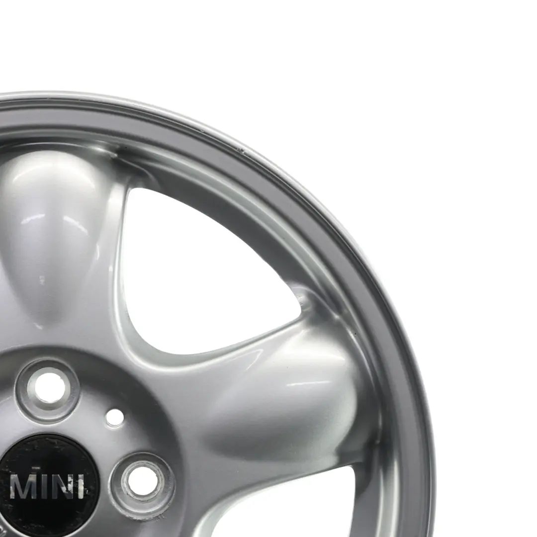  Cerchi In Lega Mini One R50 R55 R56 Argento 15" 5,5J 5-Start Spooler 100 - SKU 6768498-2 - Numero di parte 6768498