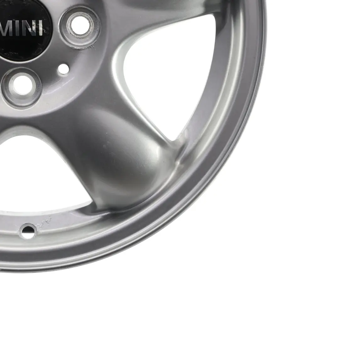 Mini One R50 R55 R56 Silver Wheel Alloy Rim 15" 5,5J 5-Start Spooler 100 - SKU 6768498-2 - Part number 6768498