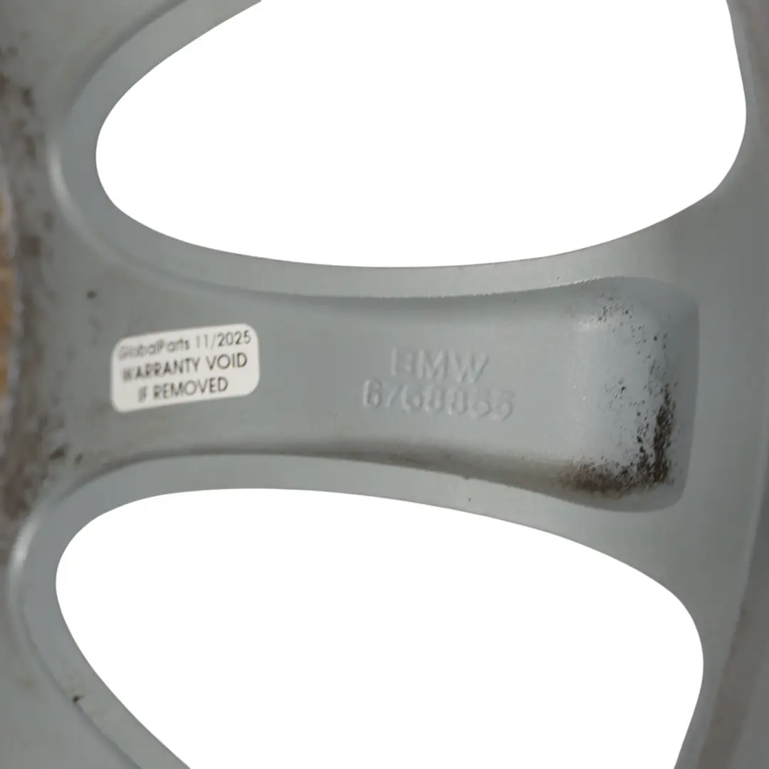 Alloy Rim V-Spoke 188 8,5J 17" ET:37 to BMW E90 E91 E92 E93 Rear Wheel with Part number 6768855 BMW E90 E91 E92 E93 Rear Wheel Alloy Rim V-Spoke 188 8,5J 17" ET:37 - SKU 6768855-2 - Part number 6768855