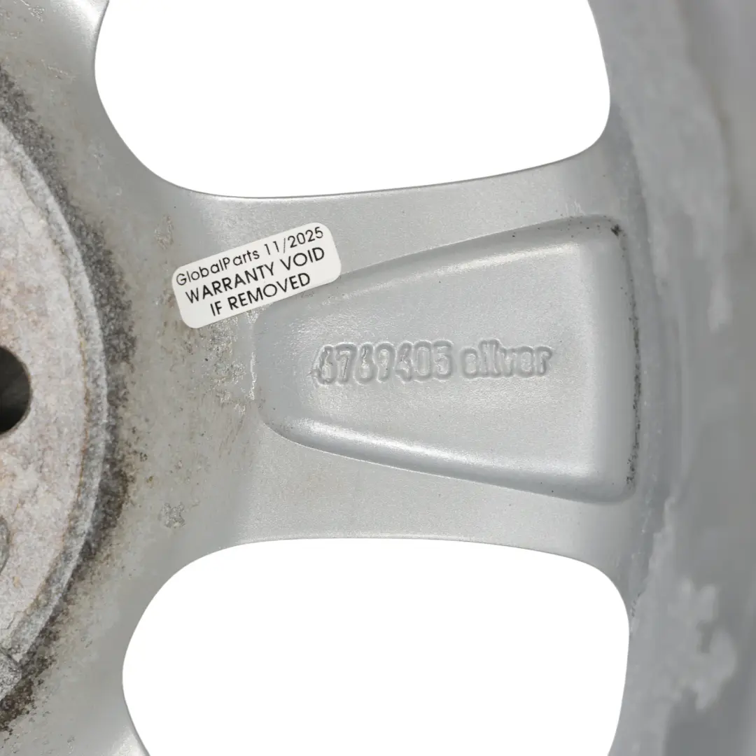 Mini One R50 R56 Llanta Aleación Plateada 15" ET:45 5,5J Spoke 101 - SKU 6769405-2 - Número de pieza 6769405
