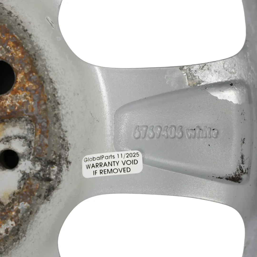 Mini Cooper One R50 R56 Silver Wheel Alloy Rim 15" ET:45 5,5J Rotator Spoke 101 - SKU 6769405-4 - Part number 6769405