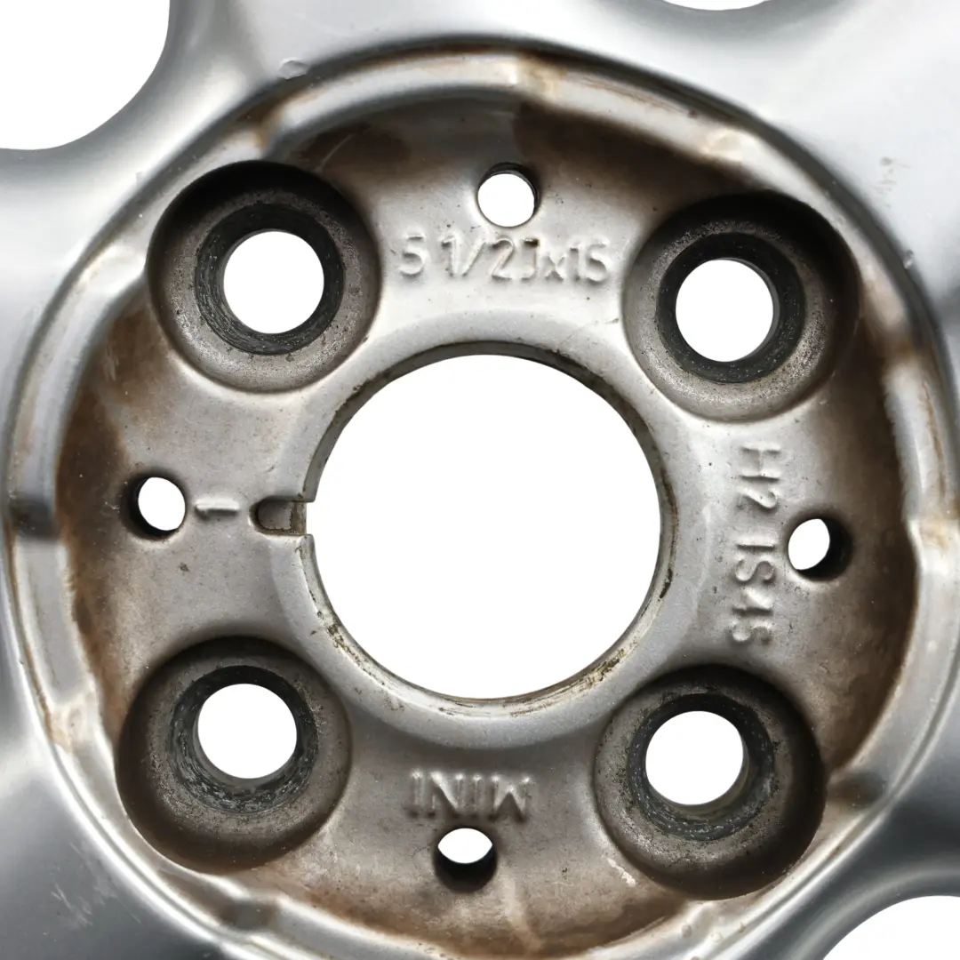 Mini Cooper One R50 R56 Silver Wheel Alloy Rim 15" ET:45 5,5J Rotator Spoke 101 - SKU 6769405-4 - Part number 6769405